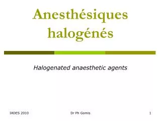 anesth siques halog n s
