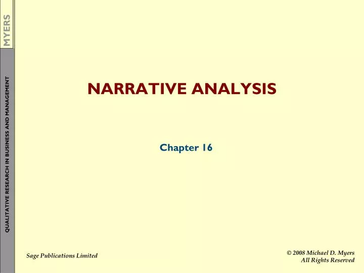 narrative analysis