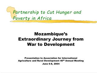 Mozambique’s Extraordinary Journey from War to Development