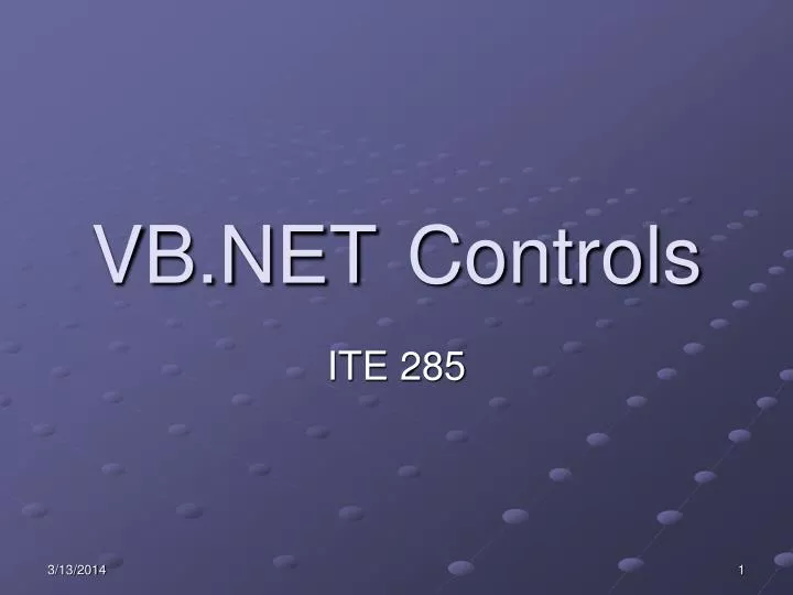 vb net controls