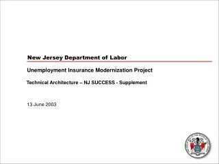New Jersey Department of Labor