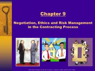 Chapter 9 Negotiation, Ethics and Risk Management in the Contracting Process
