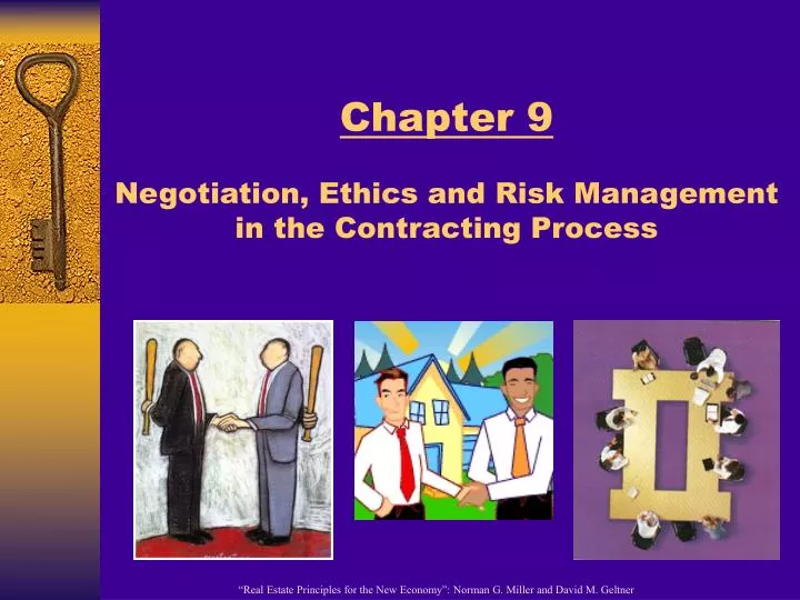 chapter 9 negotiation ethics and risk management in the contracting process