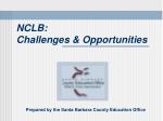 NCLB: Challenges &amp; Opportunities - slide 1