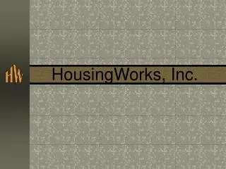 HousingWorks, Inc.