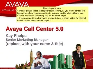 Avaya Call Center 5.0