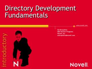 Directory Development Fundamentals