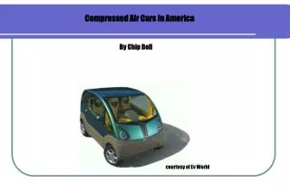 Compressed Air Cars in America