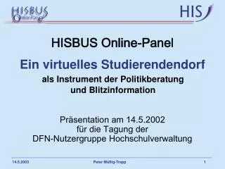 HISBUS Online-Panel