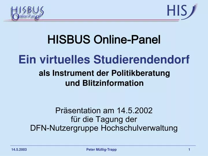 hisbus online panel