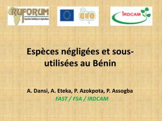 Espèces négligées et sous-utilisées au Bénin