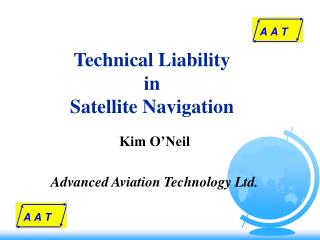 Technical Liability in Satellite Navigation