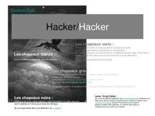 Hacker/ Hacker