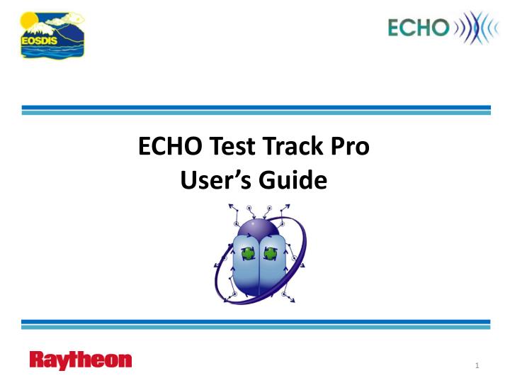 echo test track pro user s guide