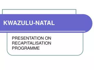 KWAZULU-NATAL