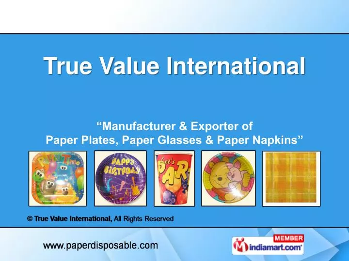 true value international