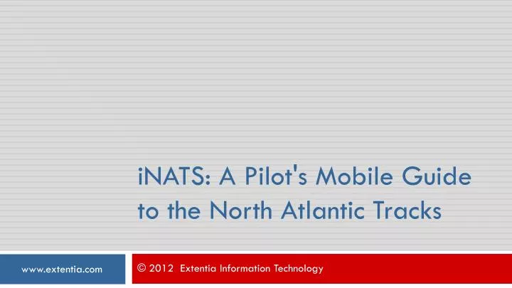inats a pilot s mobile guide to the north atlantic tracks
