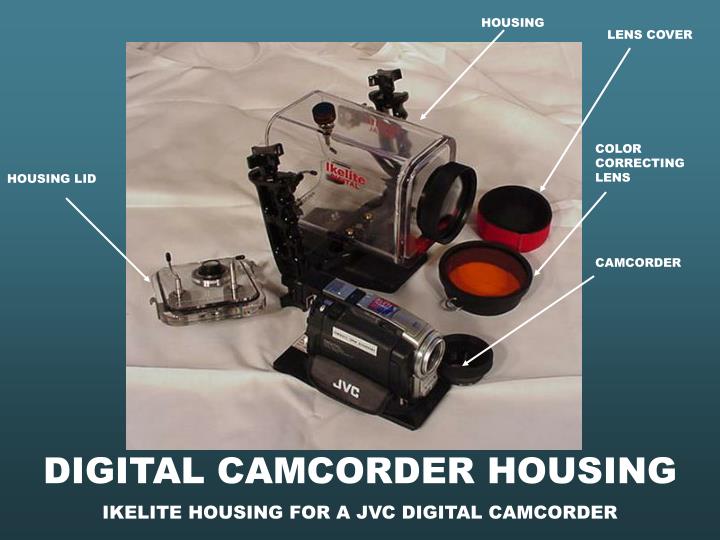 digital camcorder housing