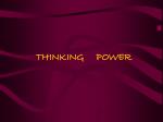THINKING POWER