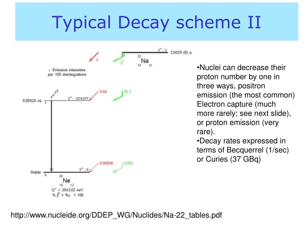 PPT - Typical Decay scheme II PowerPoint Presentation, free download ...