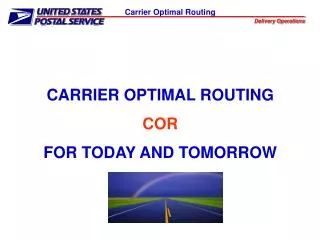 Carrier Optimal Routing