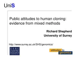 Public attitudes to human cloning: evidence from mixed methods