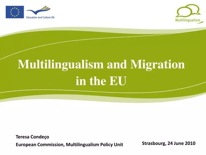 multilingualism and migration