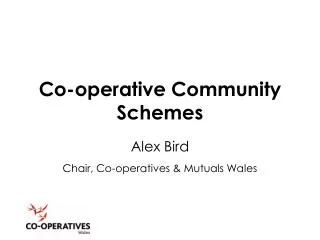 Co-operative Community Schemes