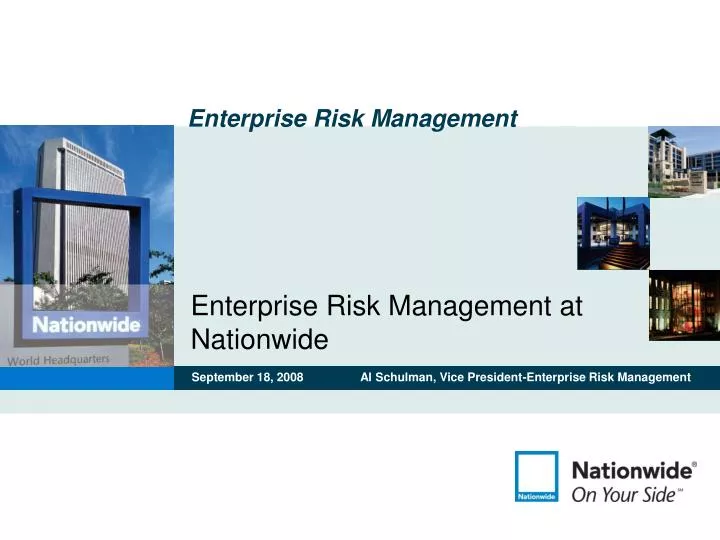 enterprise risk management at nationwide