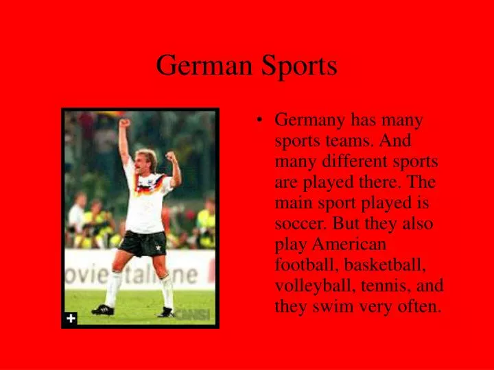 german sports