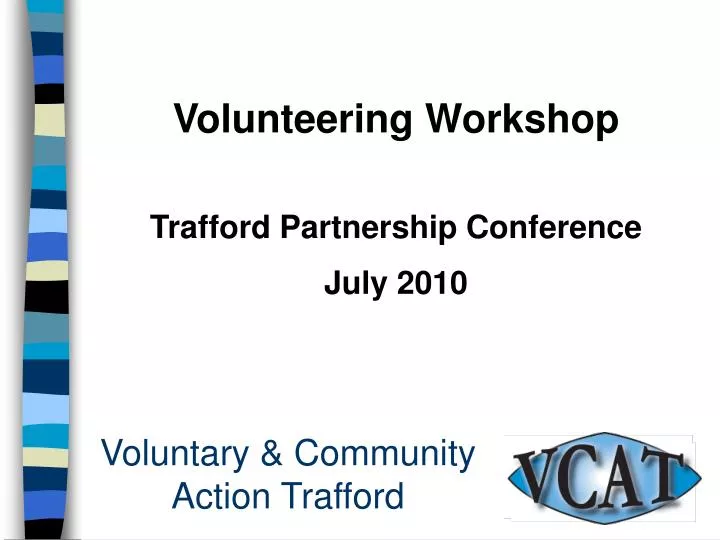 voluntary community action trafford