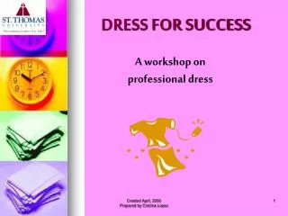 DRESS FOR SUCCESS