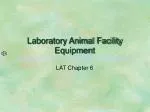 Laboratory Animal Facility Equipment - slide 1