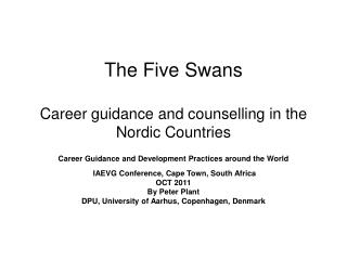 The Five Swans Career guidance and counselling in the Nordic Countries