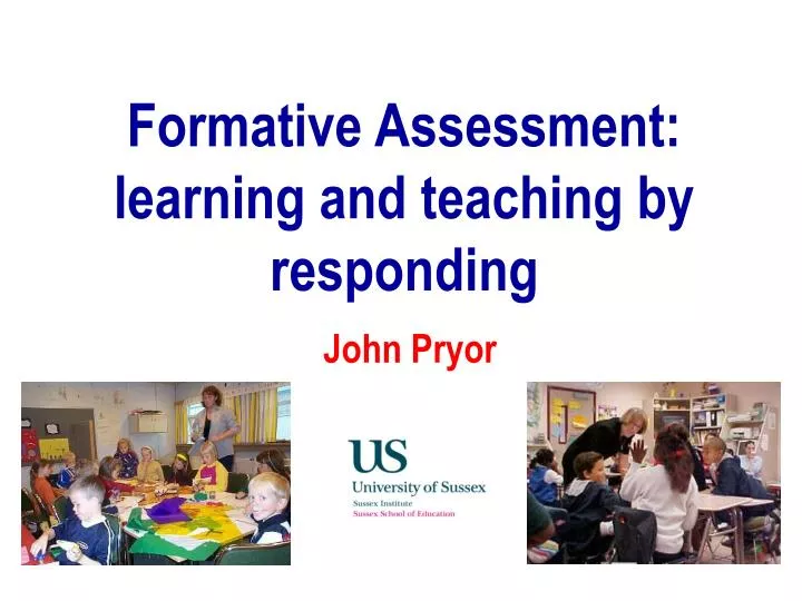 formative assessment learning and teaching by responding