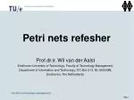 Petri nets refesher - slide 1