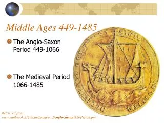 Middle Ages 449-1485