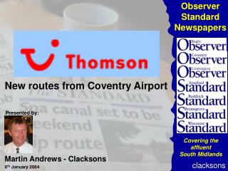 New routes from Coventry Airport