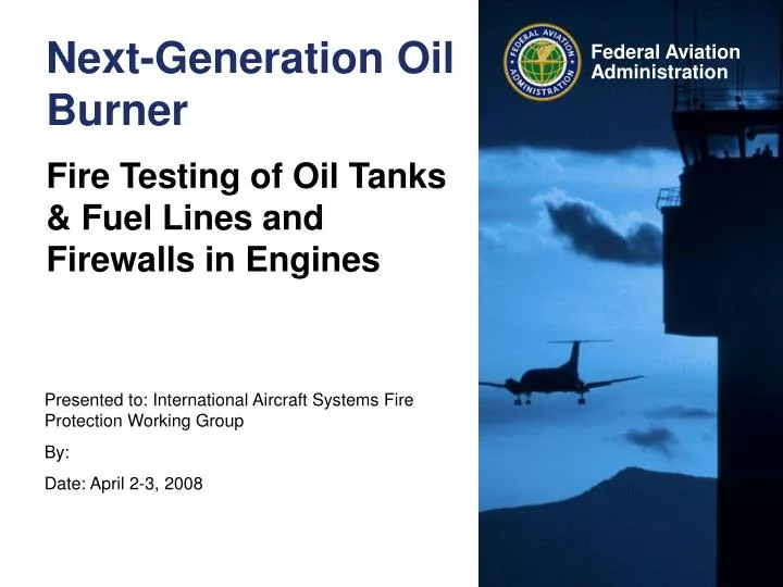 next generation oil burner