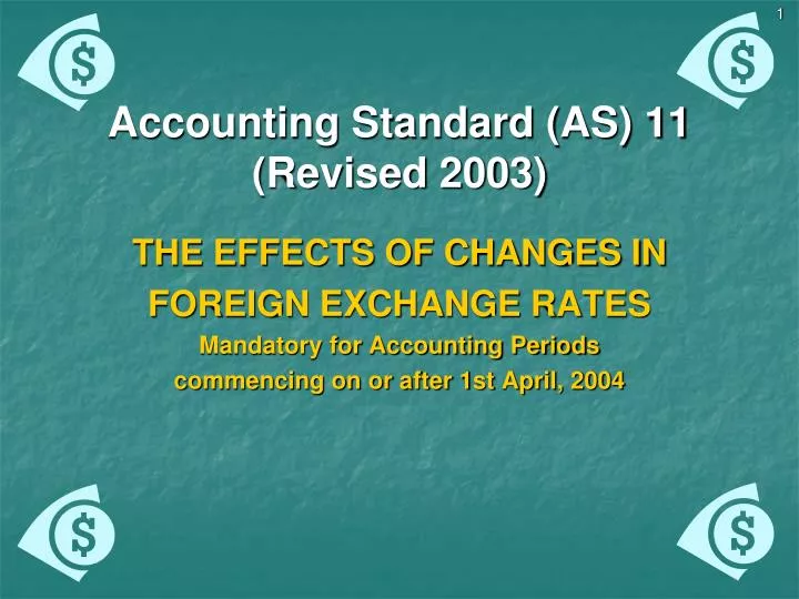 accounting standard as 11 revised 2003