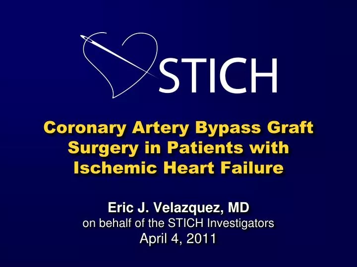 coronary artery bypass graft surgery in patients with ischemic heart failure