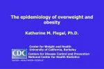 The epidemiology of overweight and obesity - slide 1