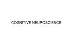 COGNITIVE NEUROSCIENCE - slide 1