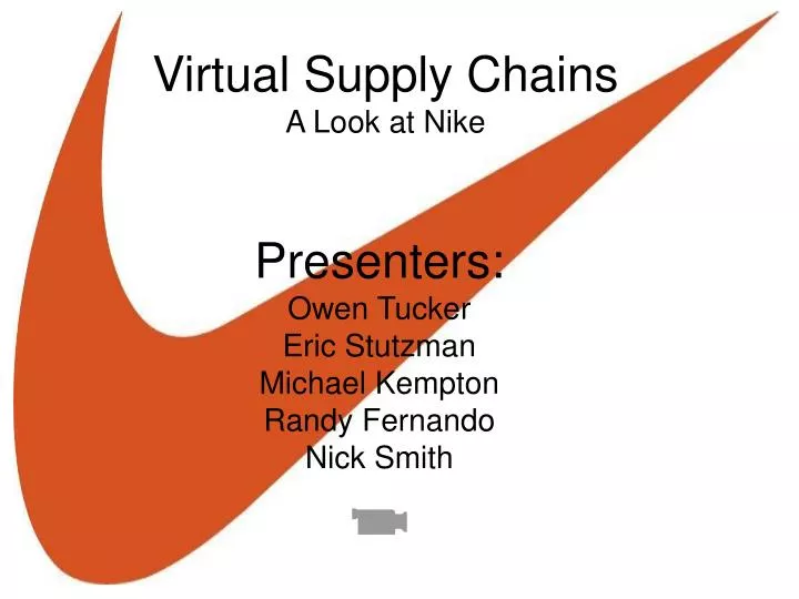 virtual supply chains a look at nike