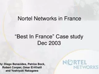 Nortel Networks in France