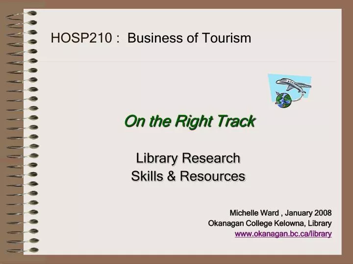 hosp210 business of tourism