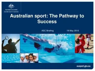 Australian sport: The Pathway to Success