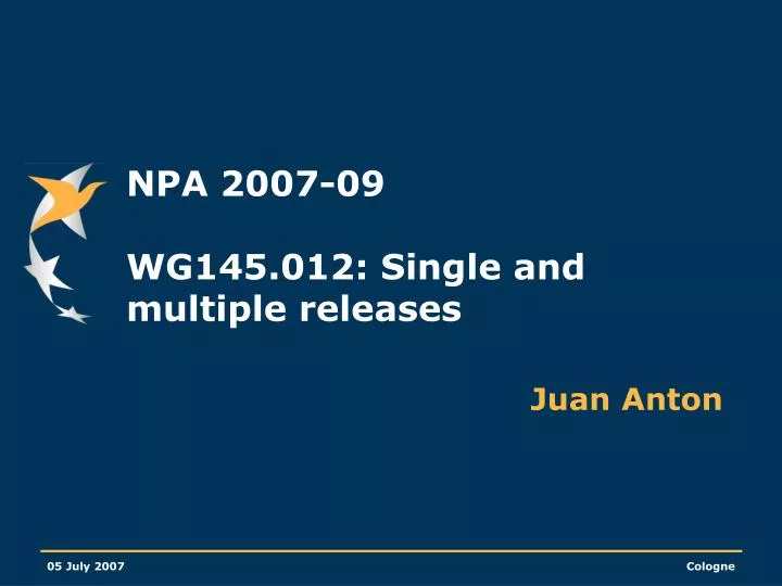 npa 2007 09 wg145 012 single and multiple releases