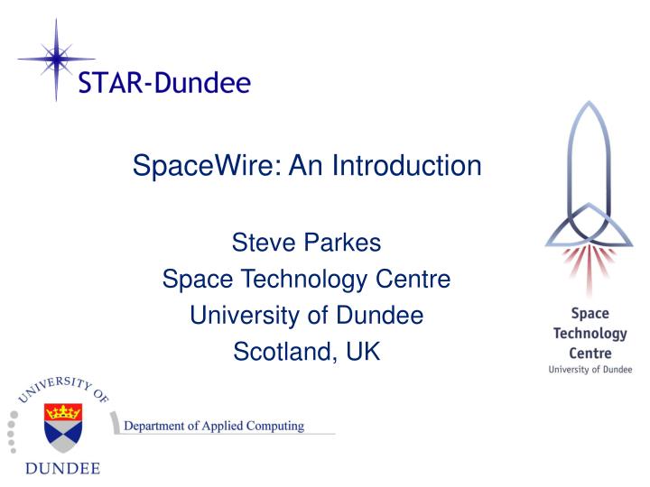 spacewire an introduction