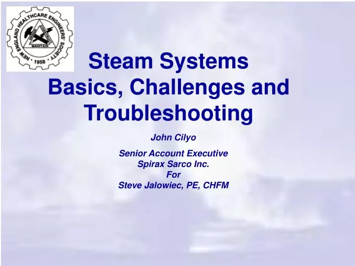 steam systems basics challenges and troubleshooting